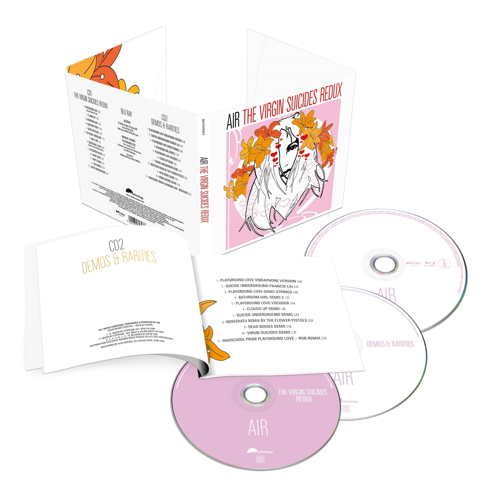 Air, THE VIRGIN SUICIDES REDUX, CD