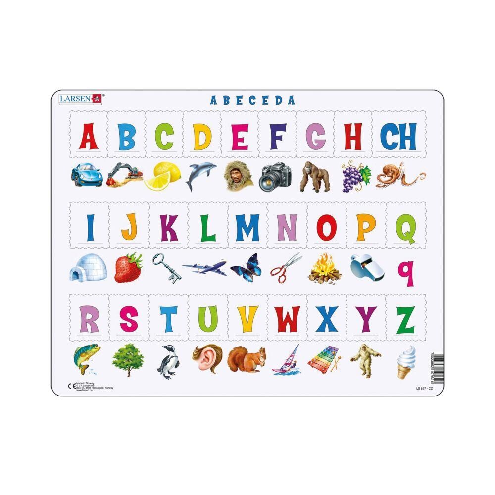 Dino Abeceda EDU Puzzle 27 dielikov