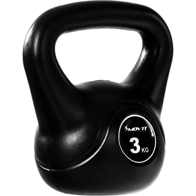 MOVIT Kettlebell plast/beton 3 kg
