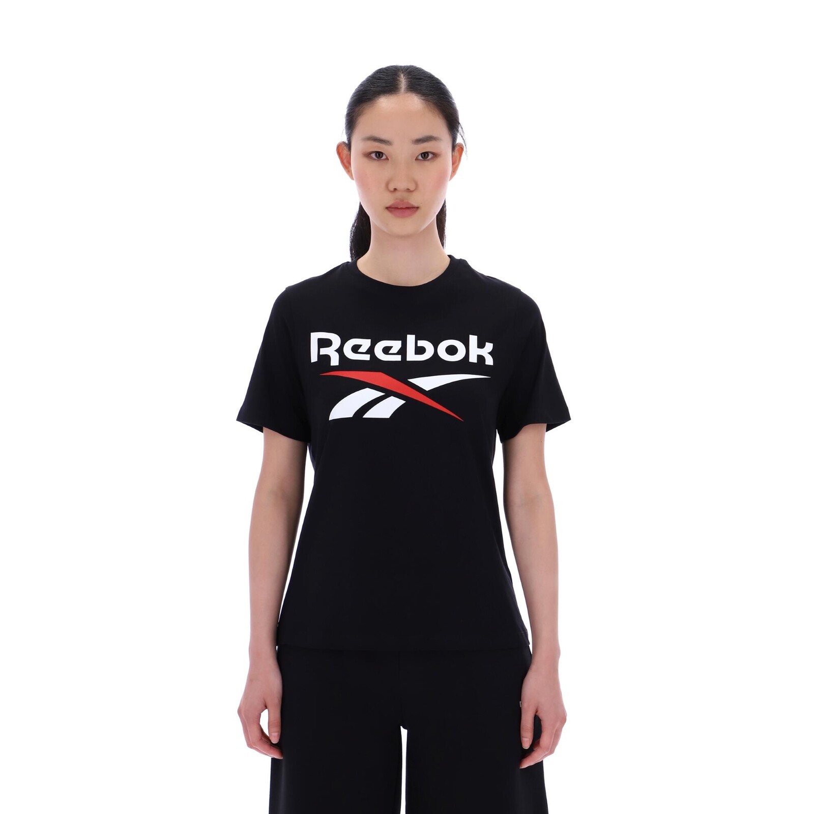Reebok dámske bavlnené tričko čierne