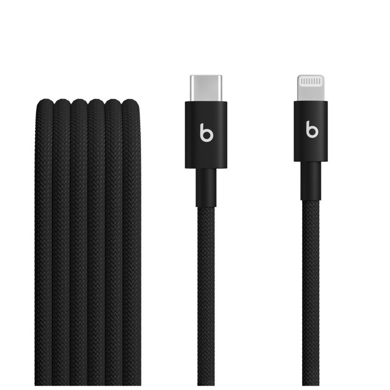 Apple Beats USB-C to Lightning Woven Cable (1.5 m) - Bolt Black MDGK4EEA