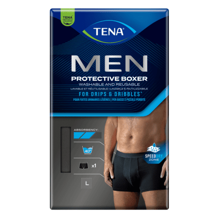 TENA Men protective boxer black L 1 ks