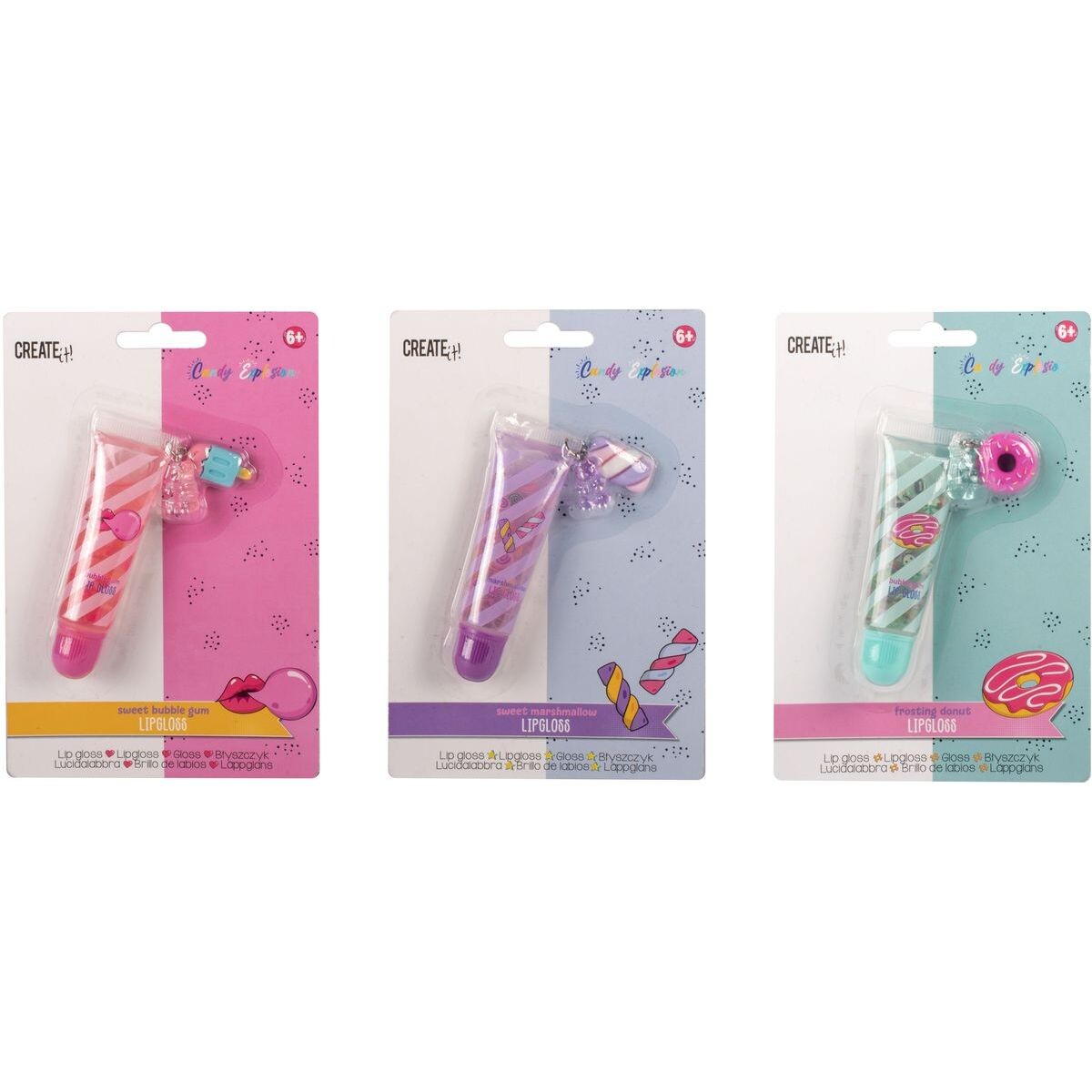 Lesk na pery Candy s príveskami