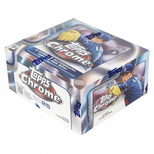 Topps 2025 Topps Chrome Baseball Hobby Jumbo Box