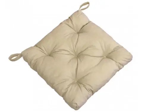Podsedák na stoličku Gesa 40x40 cm, béžová%