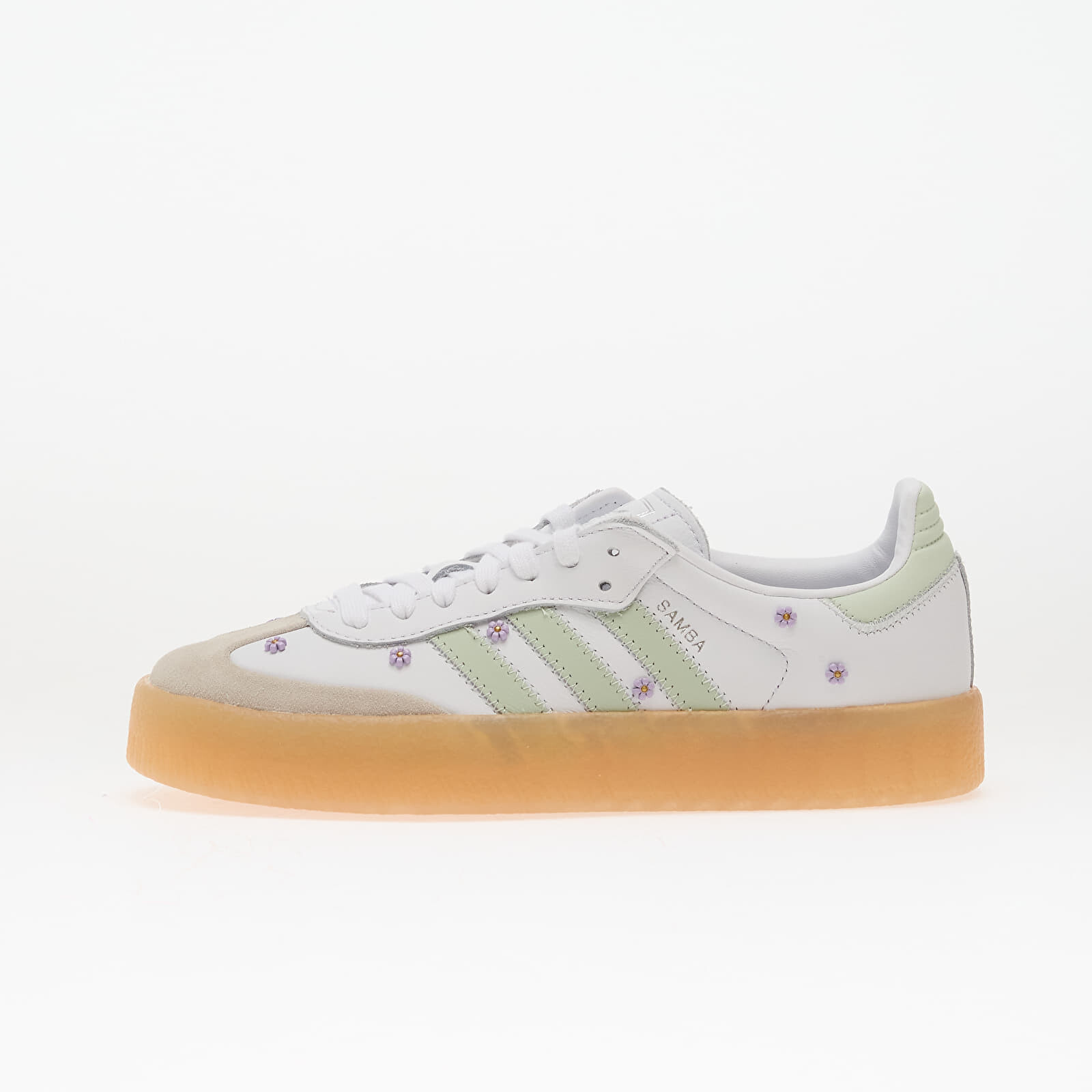 Tenisky adidas Sambae W Ftw White/ Linen Green/ Gum EUR 35 1/2