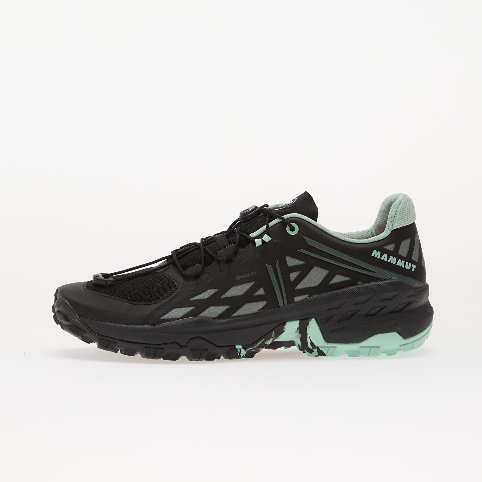 Tenisky Mammut Sertig TR Low GTX Black-Dark Jade EUR 37 1/3