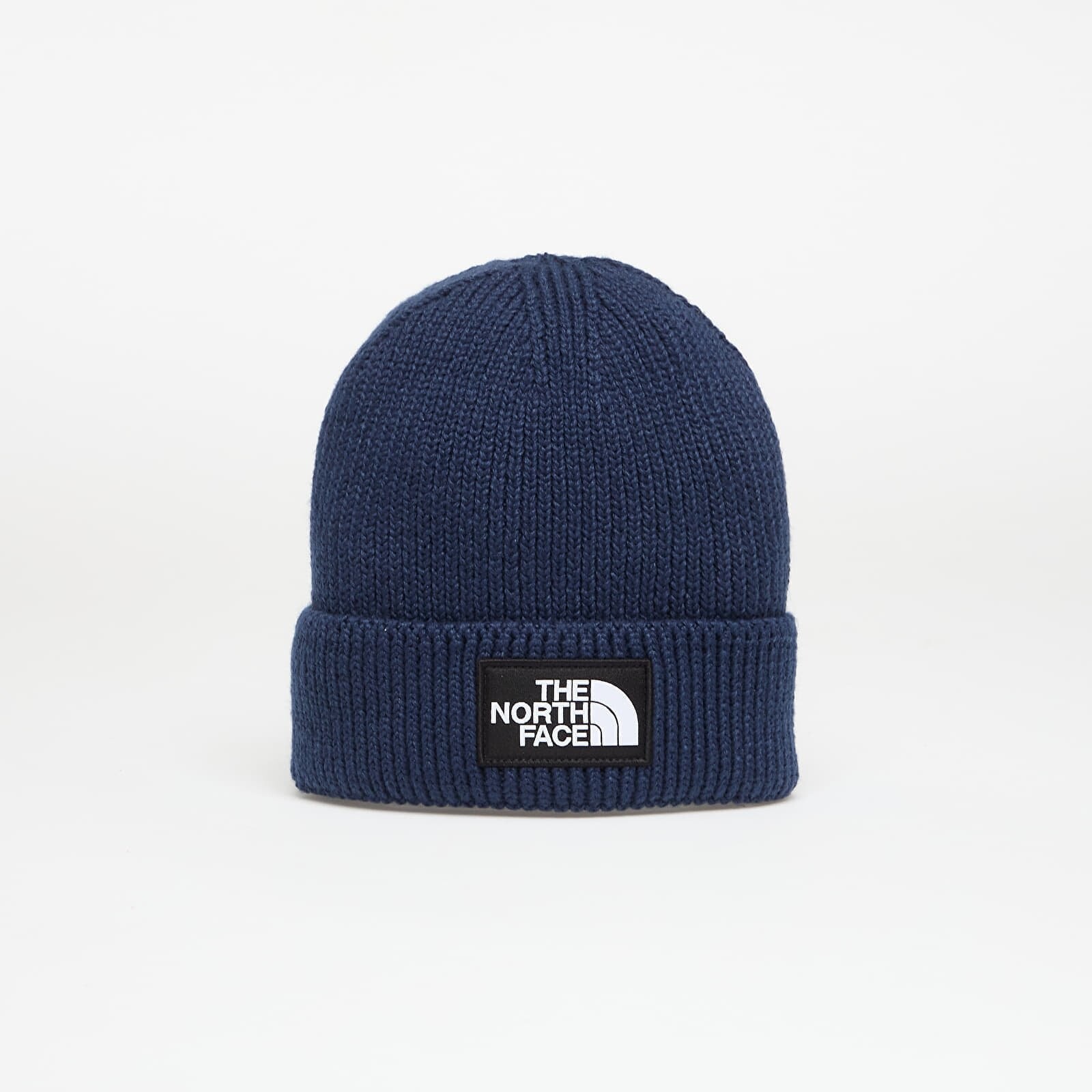 The North Face Tnf Logo Box Cuffed Beanie Summit Navy OS