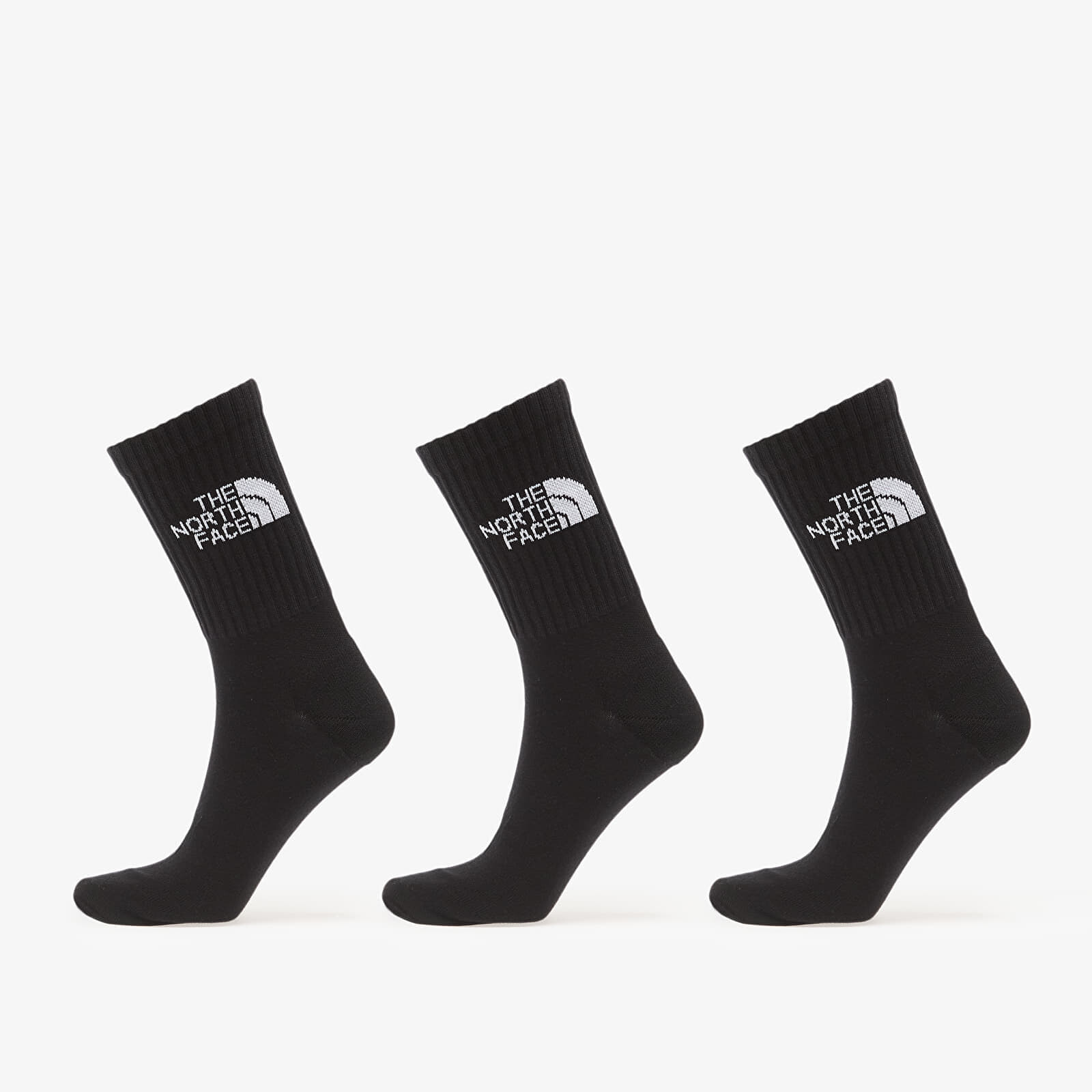 The North Face Everyday Standard Crew Sock - 3-Pack TNF Black L