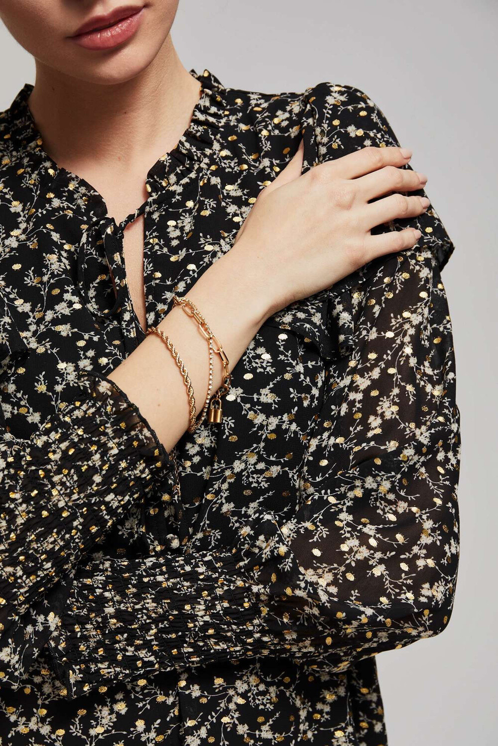 Marisse Bracelet L-Br-4001 Gold