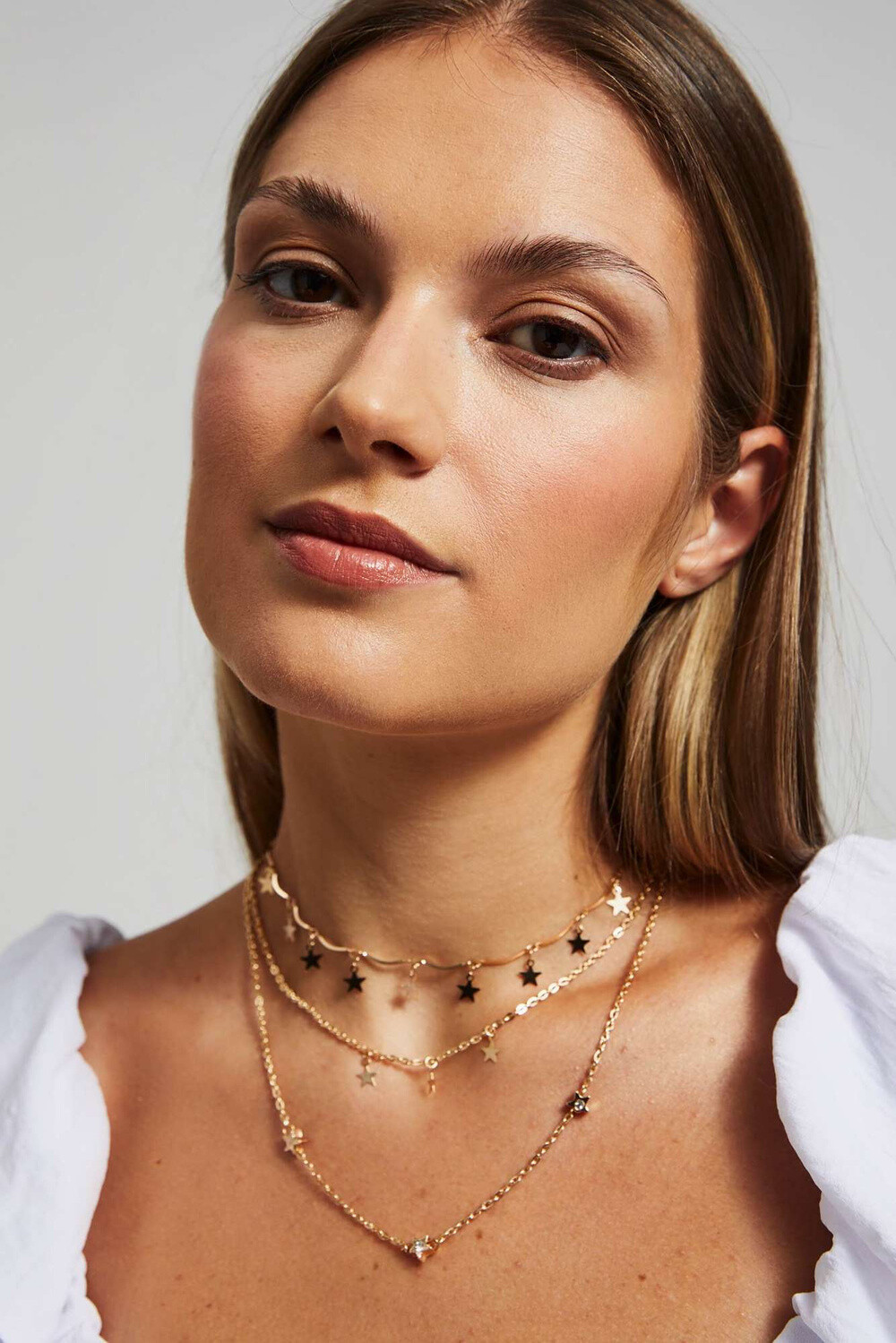 Marisse Necklace L-Na-4003 Gold