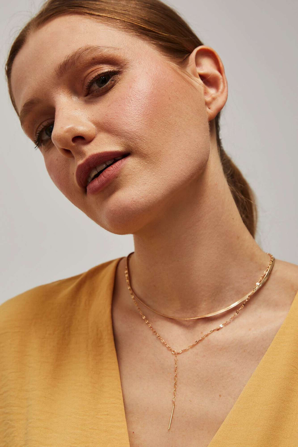 Marisse Necklace L-Na-4005 Gold