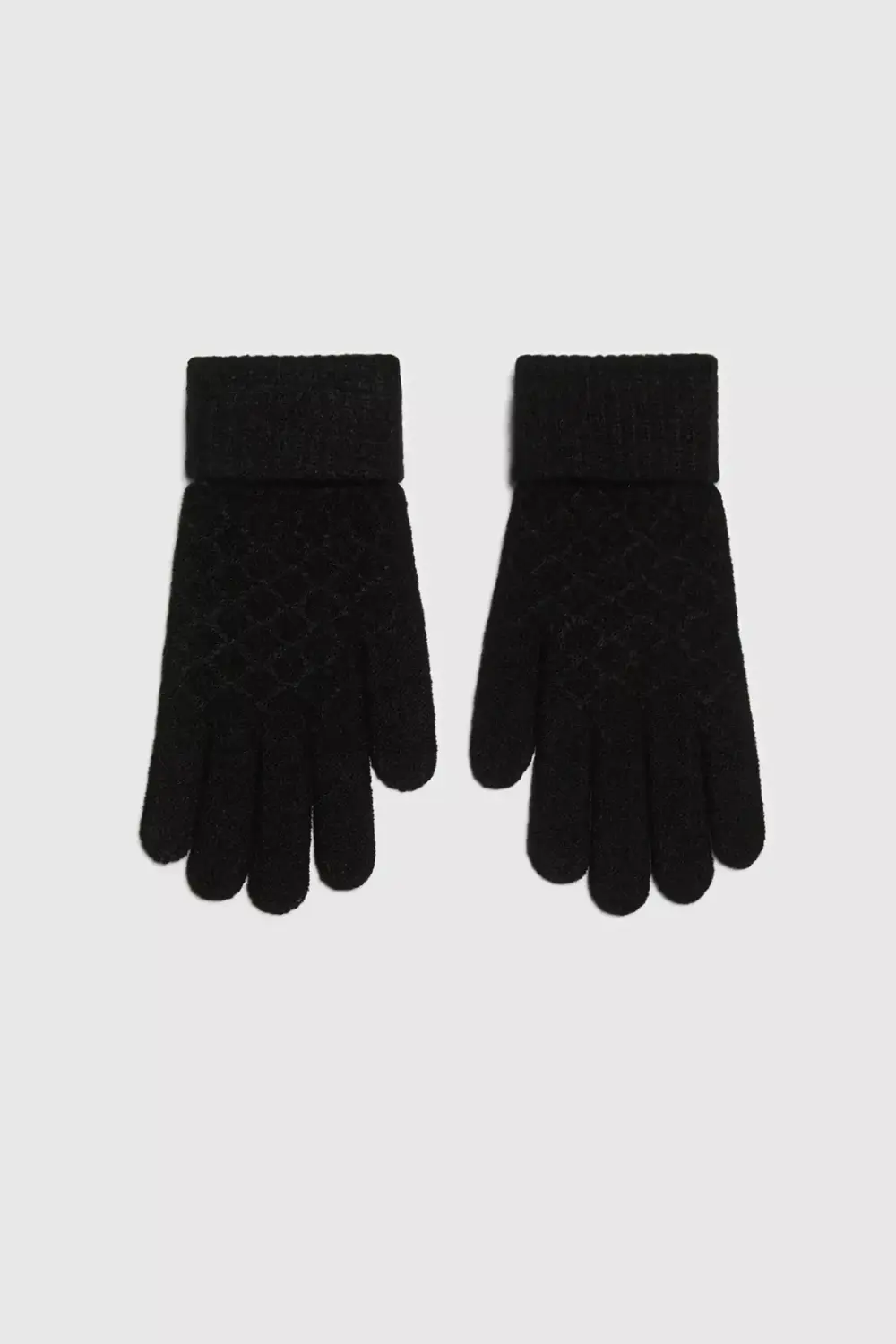 Marisse Women's Knitted Gloves Black