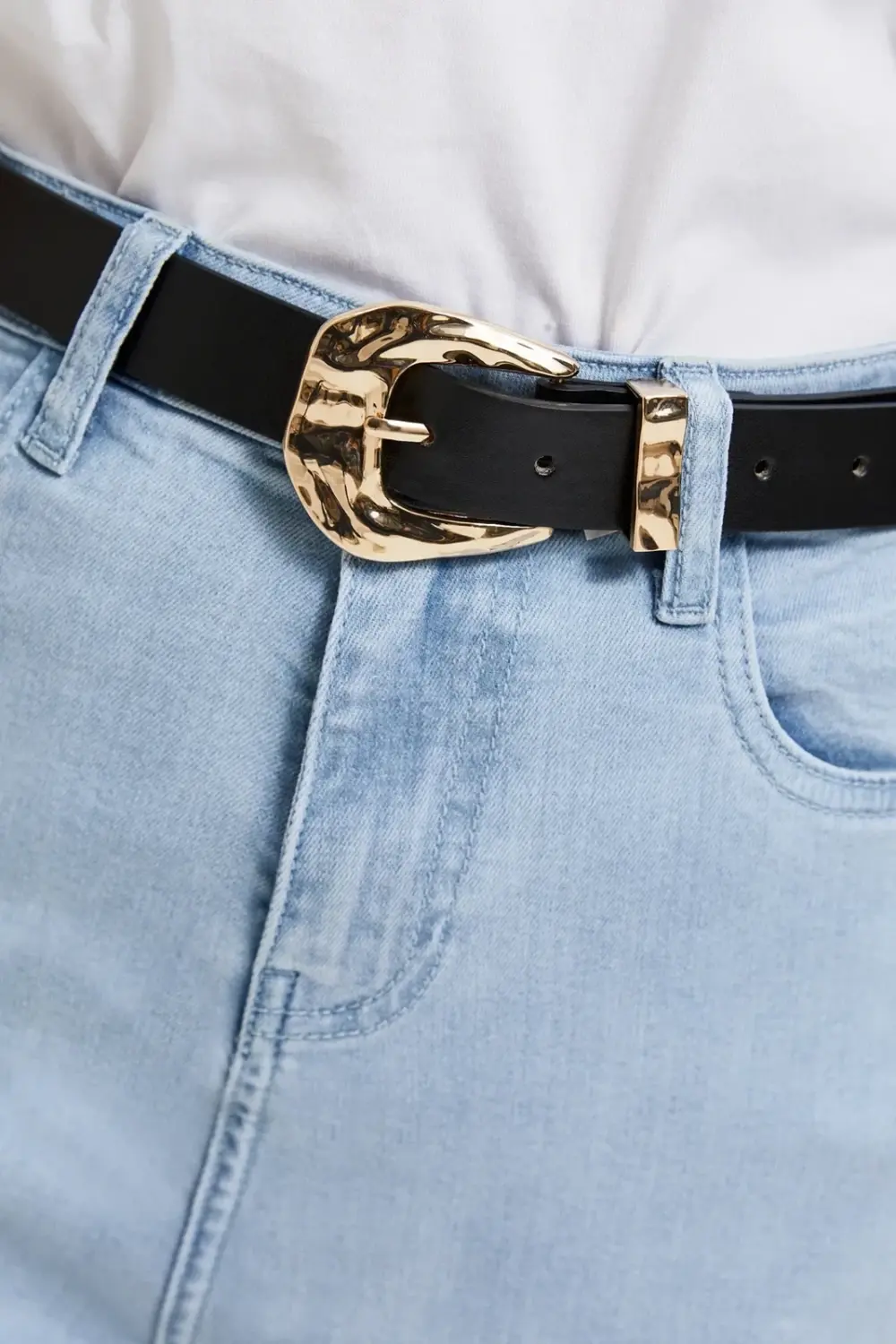 Marisse Women's Belt L-Pa-4302 Black