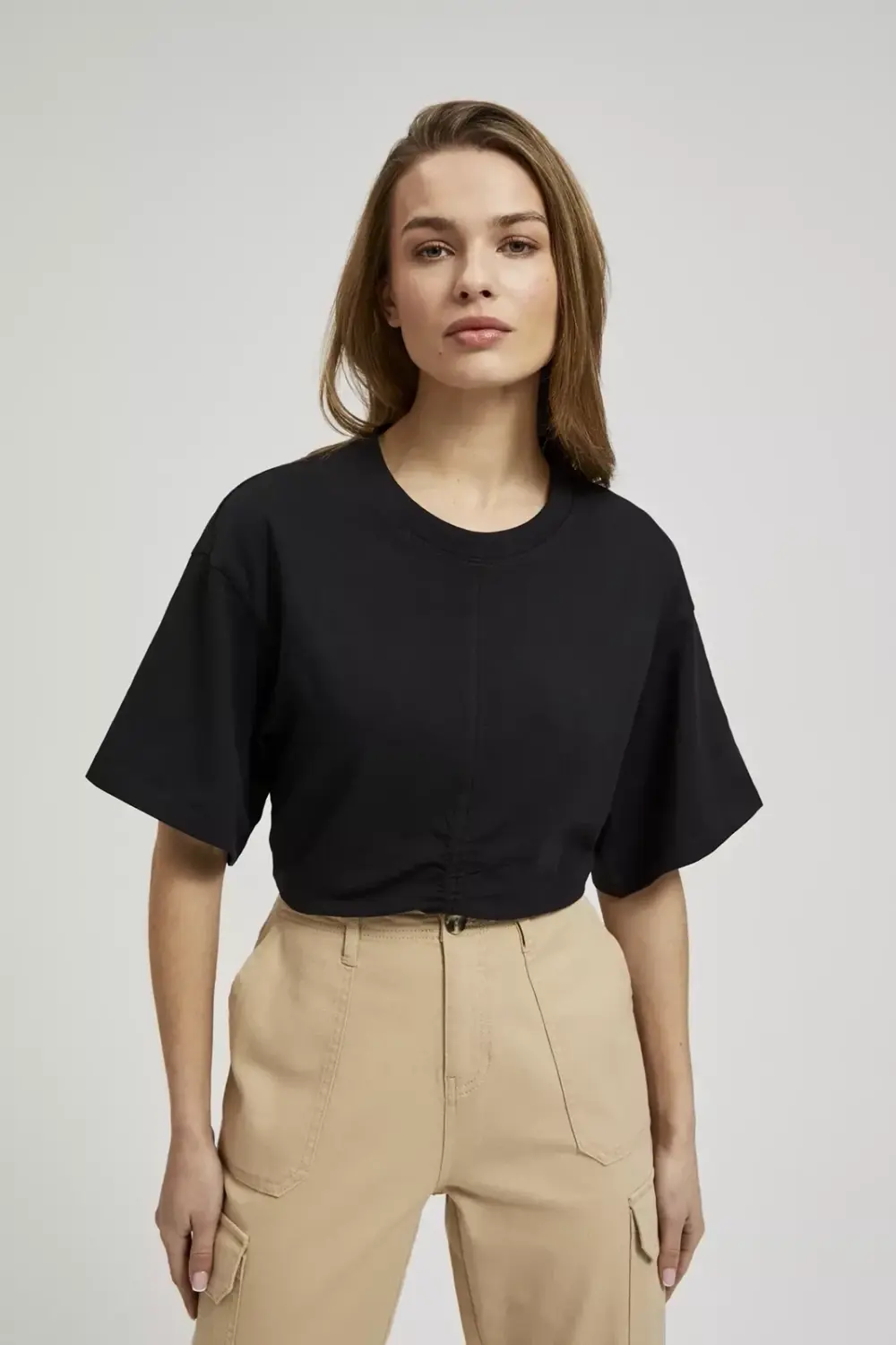 Marisse Women's Blouse L-Ts-4338 Black