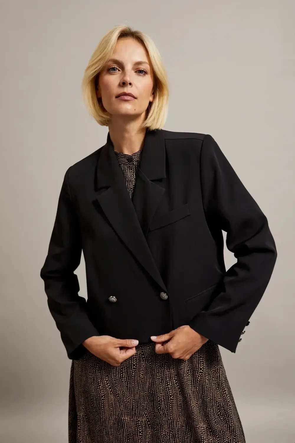 Marisse Women's Jacket Z-Mr-4510 Black