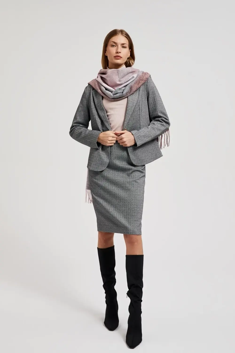 Marisse Women's Scarf Z-Sz-4500 Dusty Pink