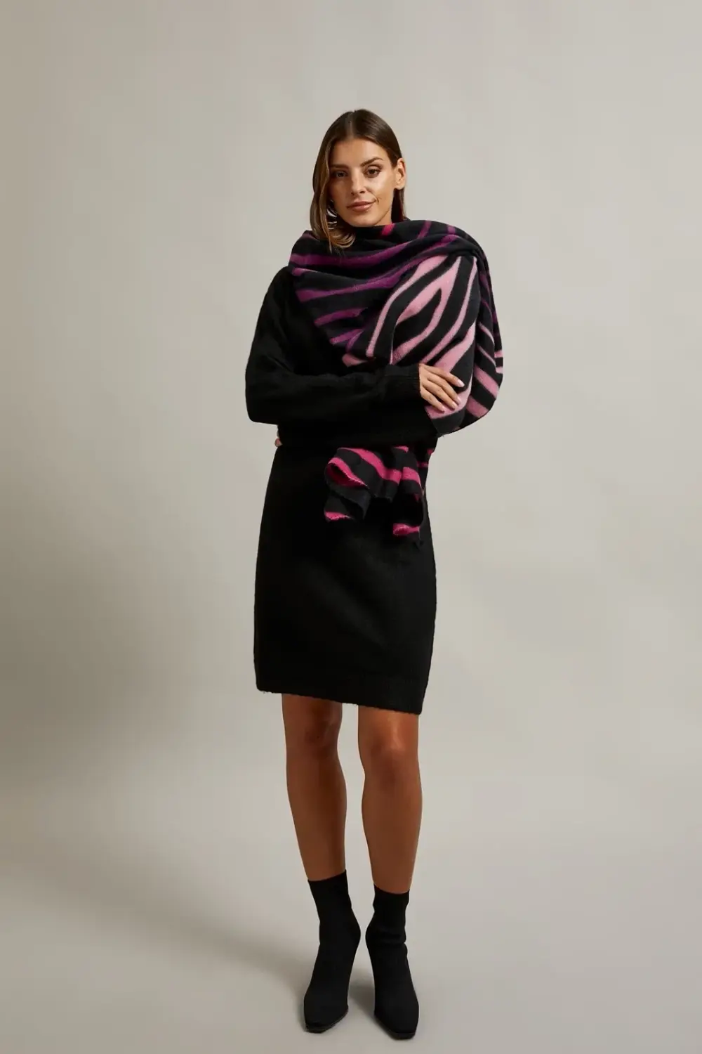 Marisse Women's Scarf Z-Sz-4513 Pink