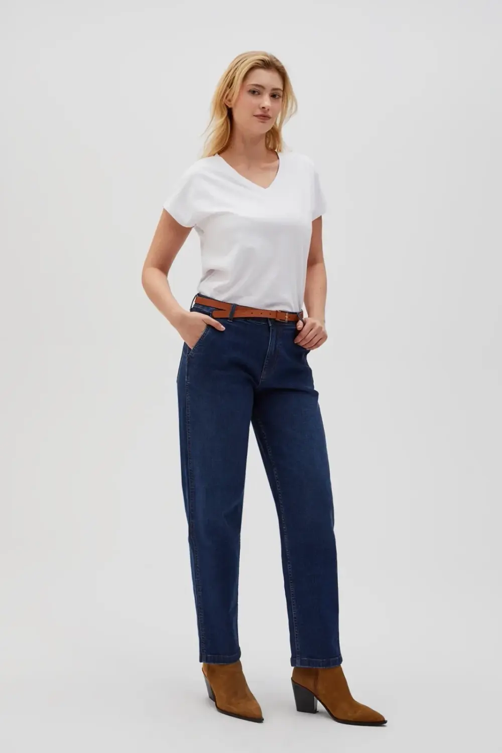 Marisse Women's Jeans L-Je-4614 Blue