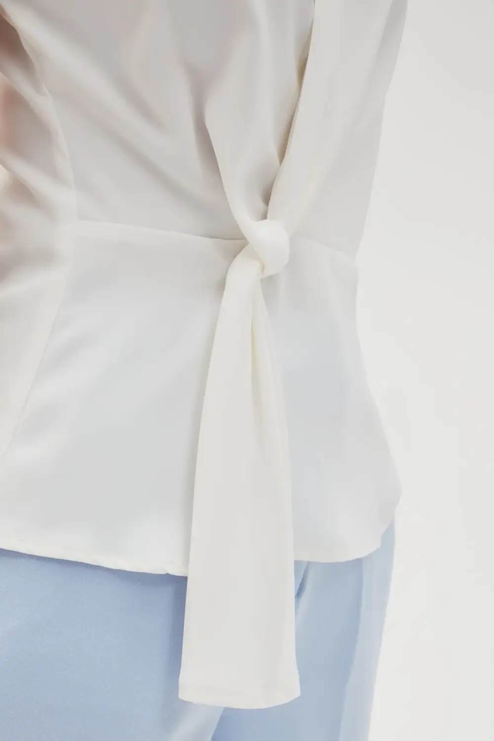 Marisse Women's Shirt L-Ko-4605 Off White