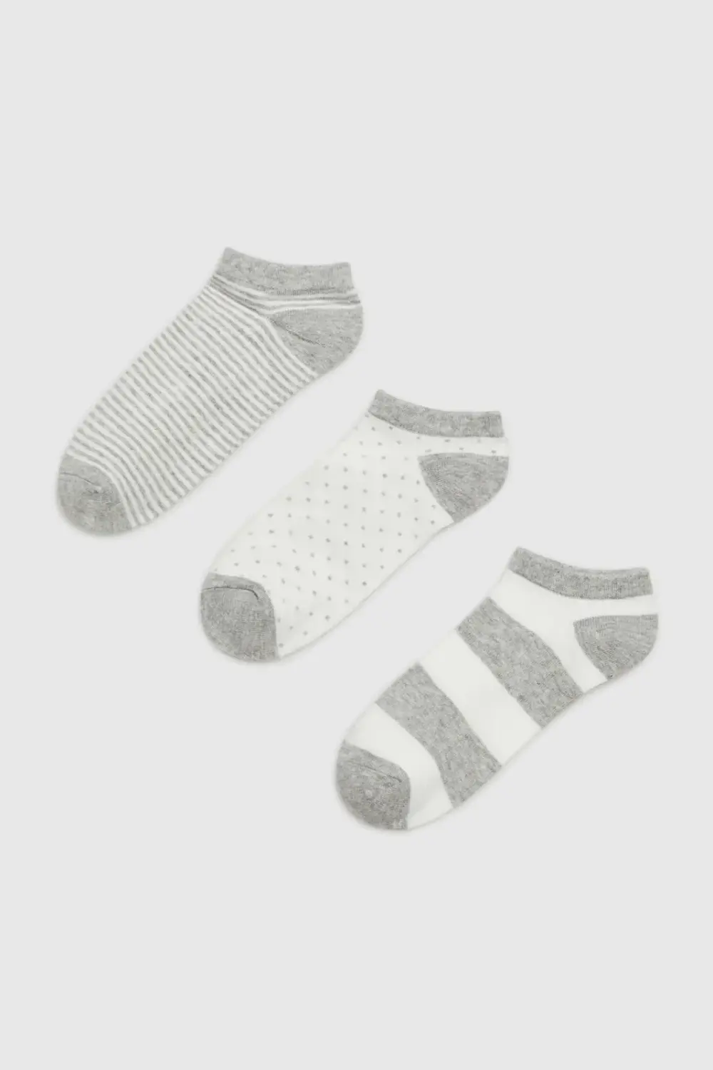 Marisse Women's Socks L-Sk-4608 L.Grey