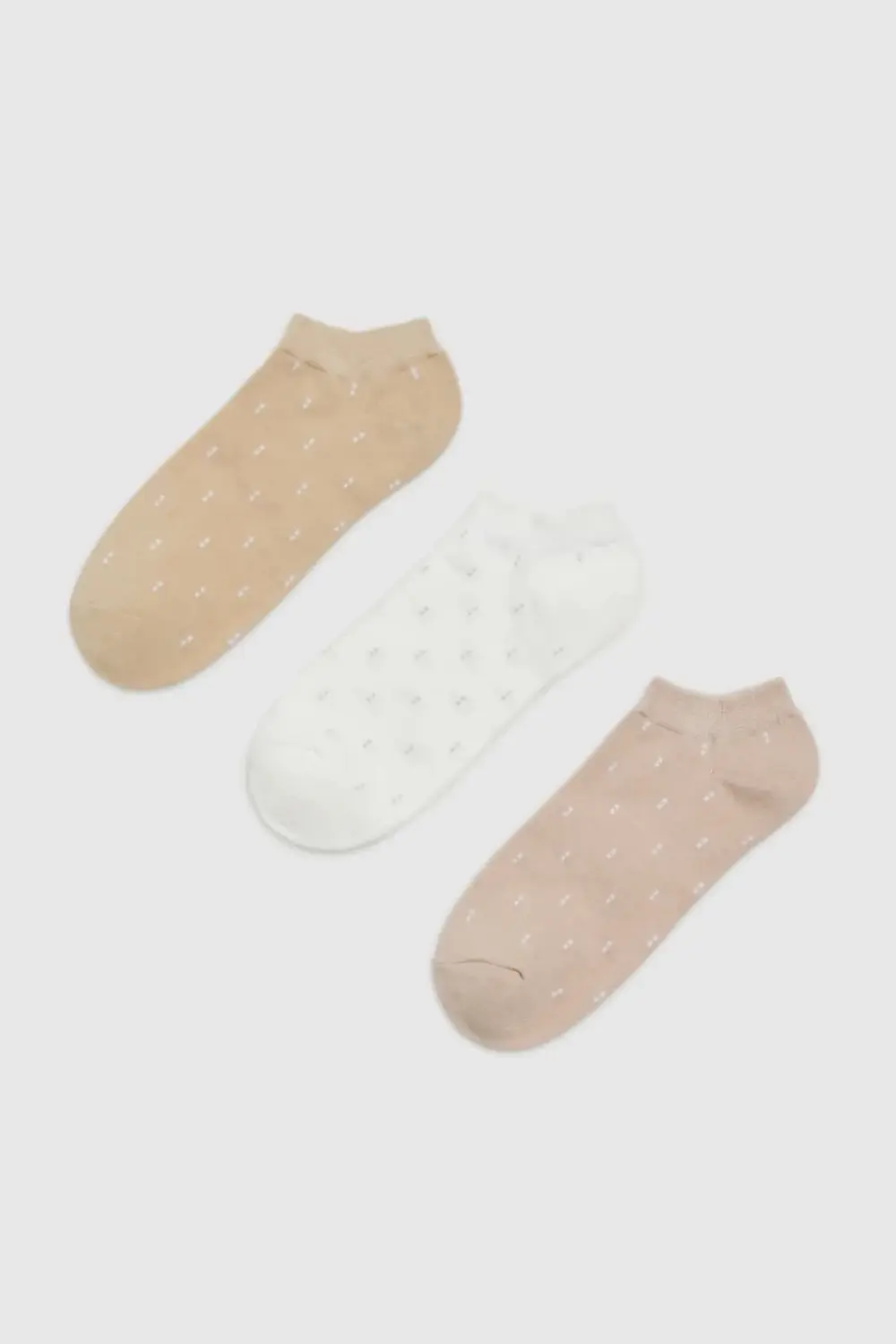 Marisse Women's Socks L-Sk-4607 Off White