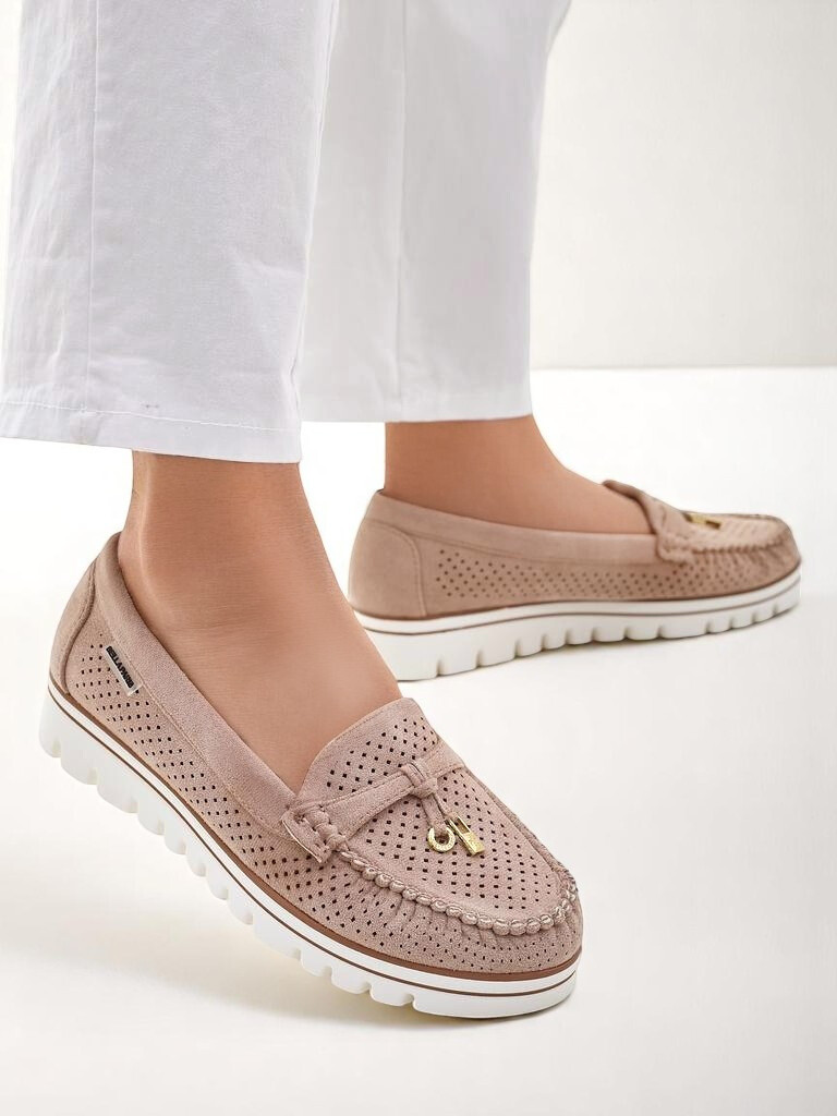 Resti Women's perforated moccasins Elissas