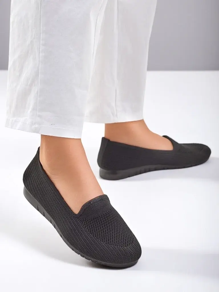 Resti Women's fabric moccasins Caerit