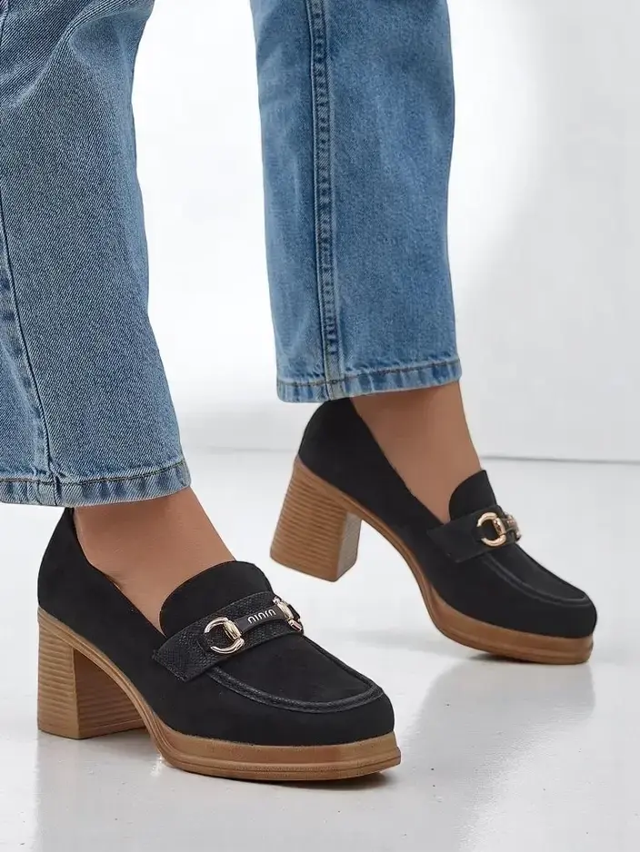 Resti Women’s block-heel loafers Apareus