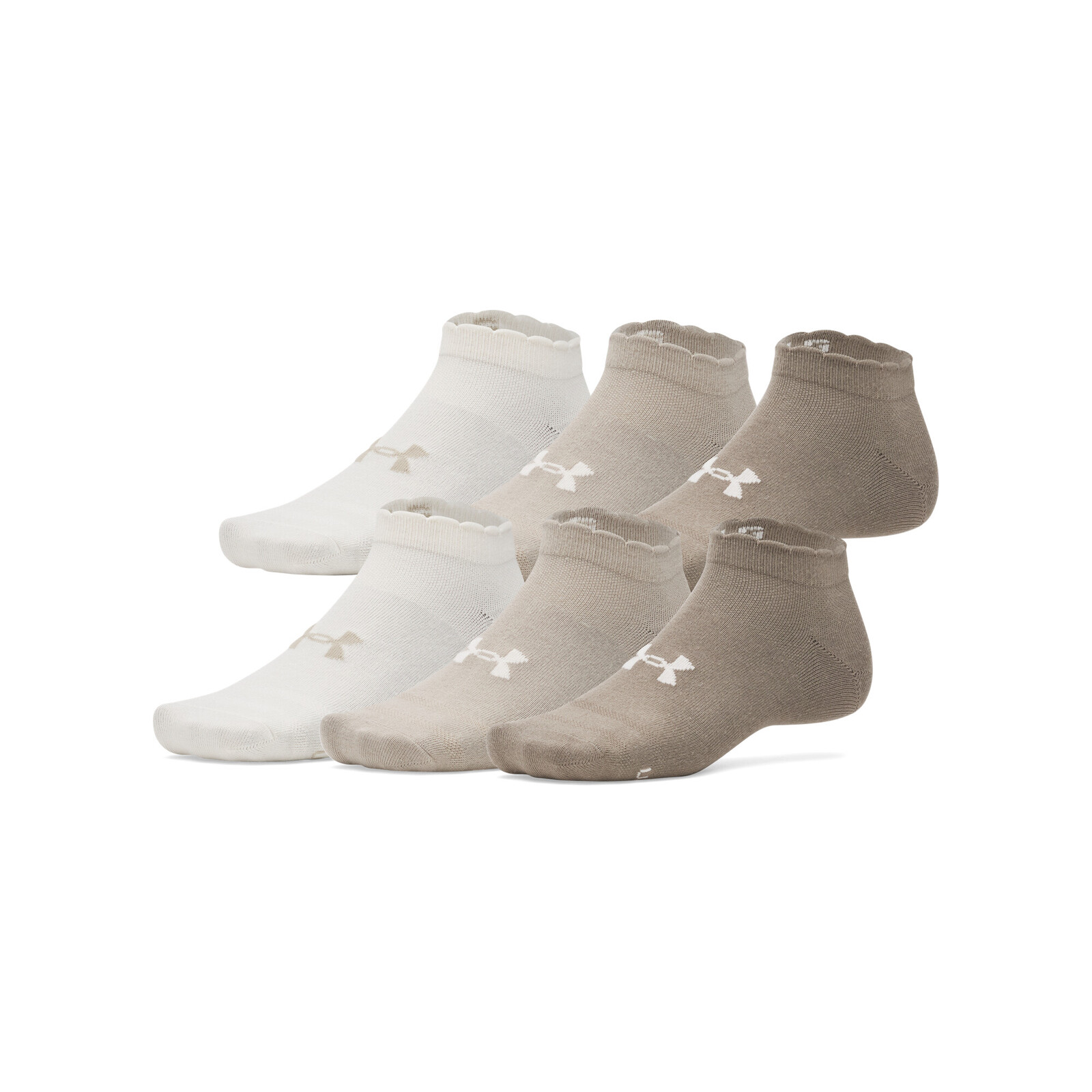Unisex Under Armour Essential 6pk Low socks