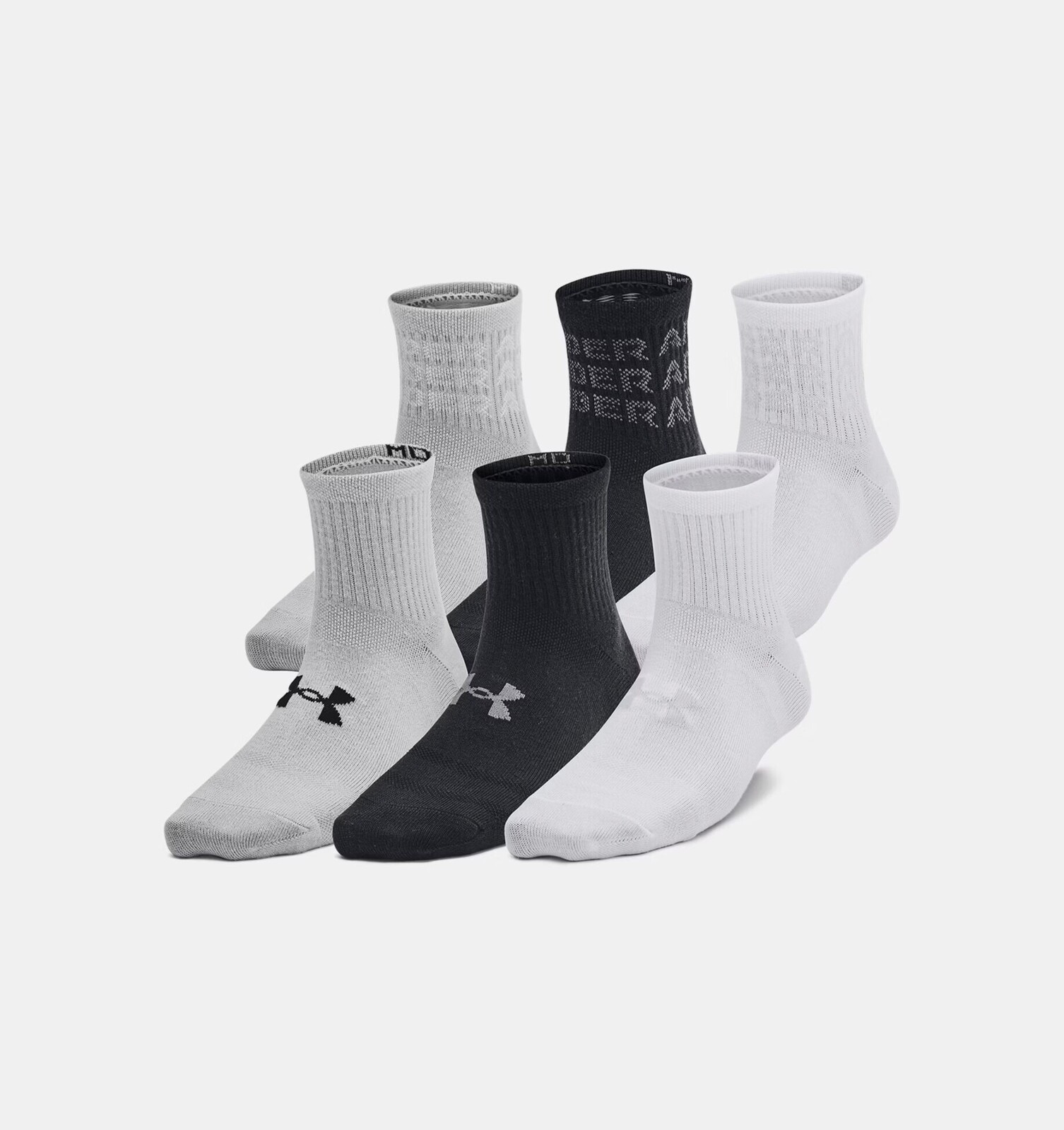 Children's socks Under Armour Essential 6pk Qtr