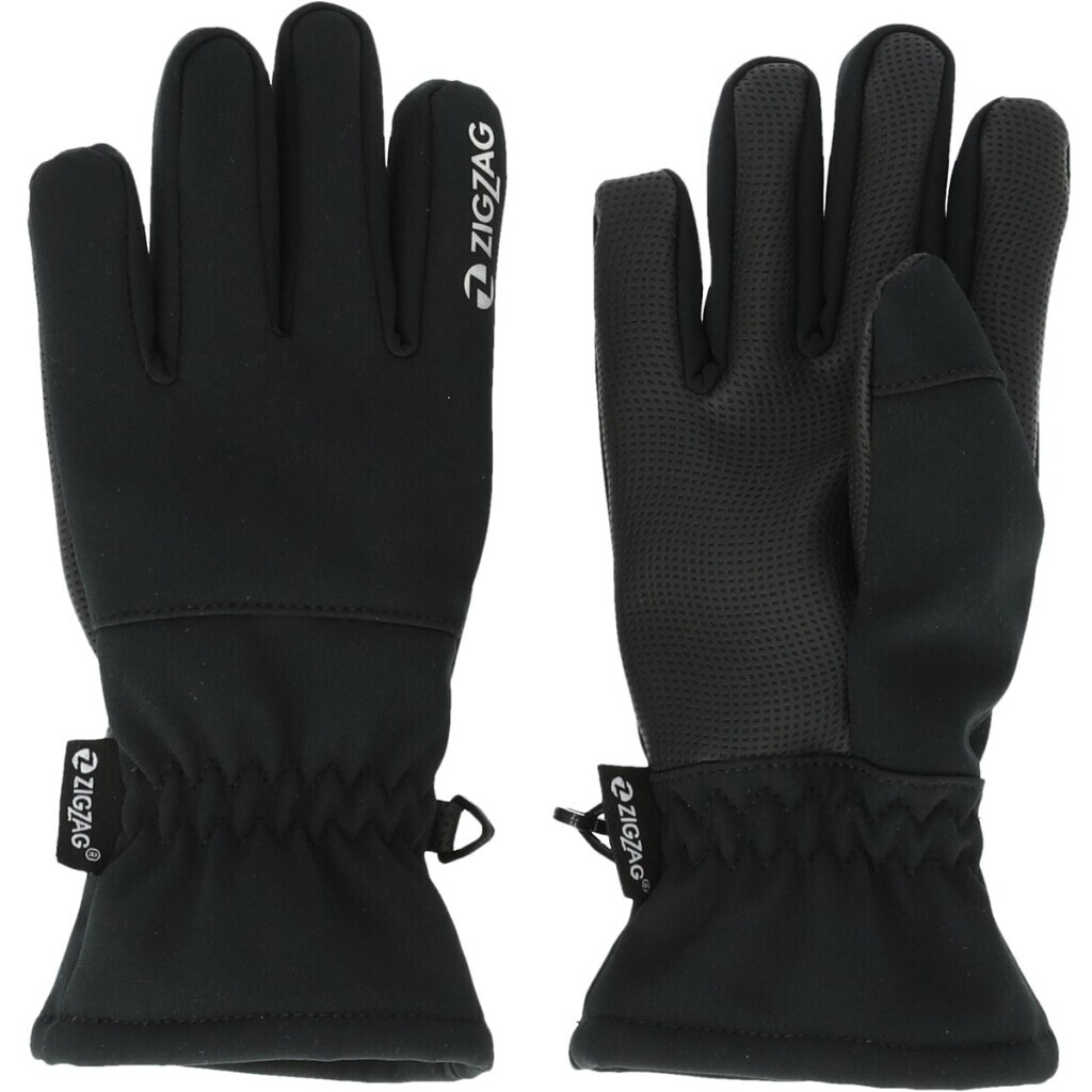 Children's softshell gloves ZigZag Santiay