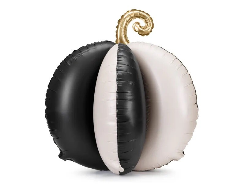 PartyDeco Fóliový stojací balón 3D - Tekvica 58 x 58 cm