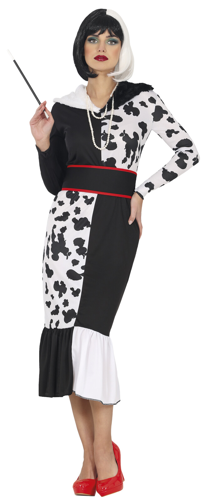 Guirca Dámsky kostým - Cruella Veľkosť - dospelý: S