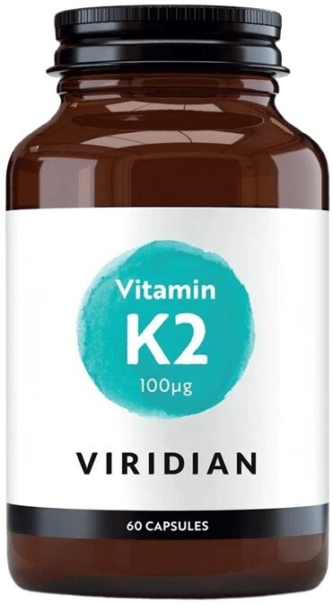 Viridian vitamin k2 100ug 60 kapsúl