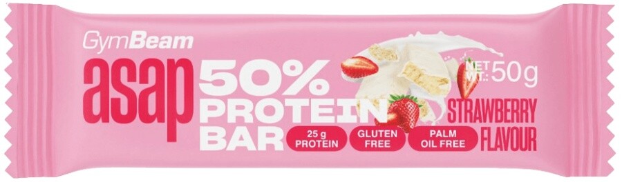 Gymbeam asap 50% protein bar 50 g