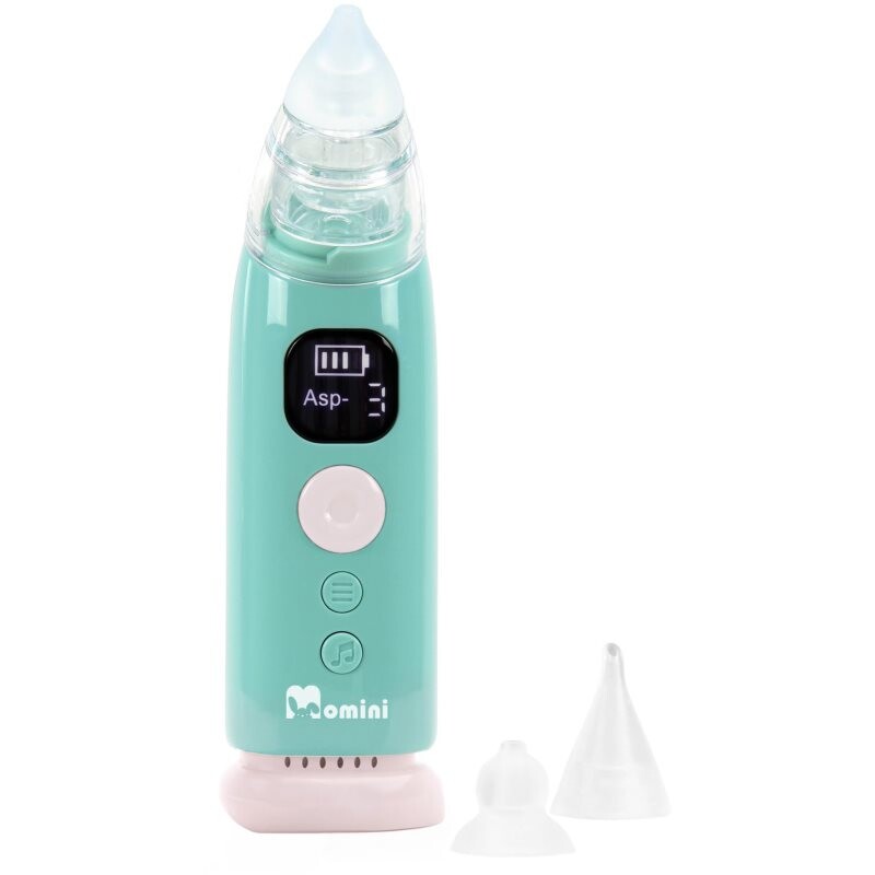 Momini Automatic Nasal Aspirator NasoClear odsávačka nosných hlienov elektrická 1 ks