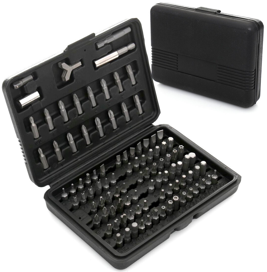 Bity, torx skrutkovače, sada bitov 100 ks. TA4001