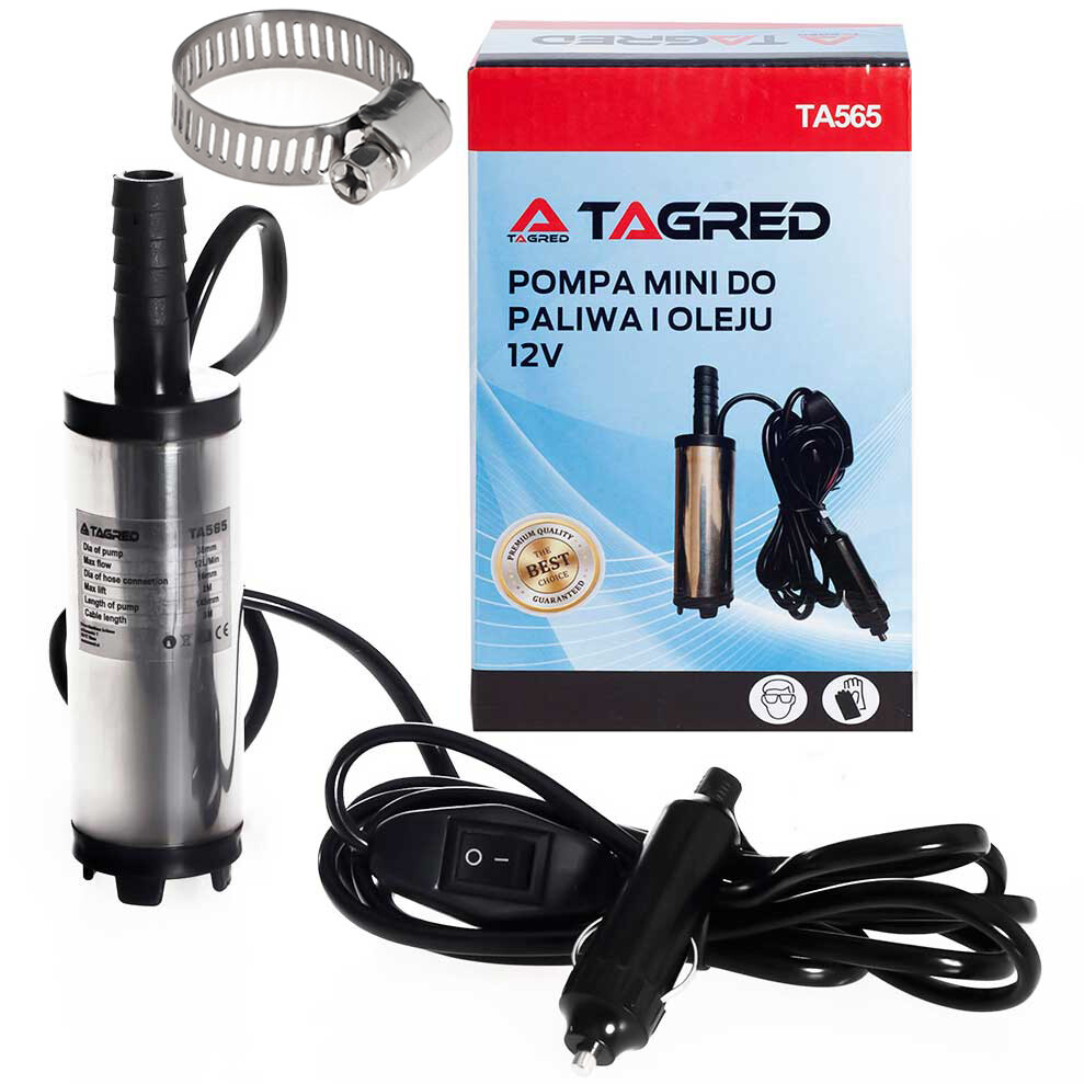 Čerpadlo na vypúšťanie vykurovacieho oleja 12 V ponorné čerpadlo mini TA565