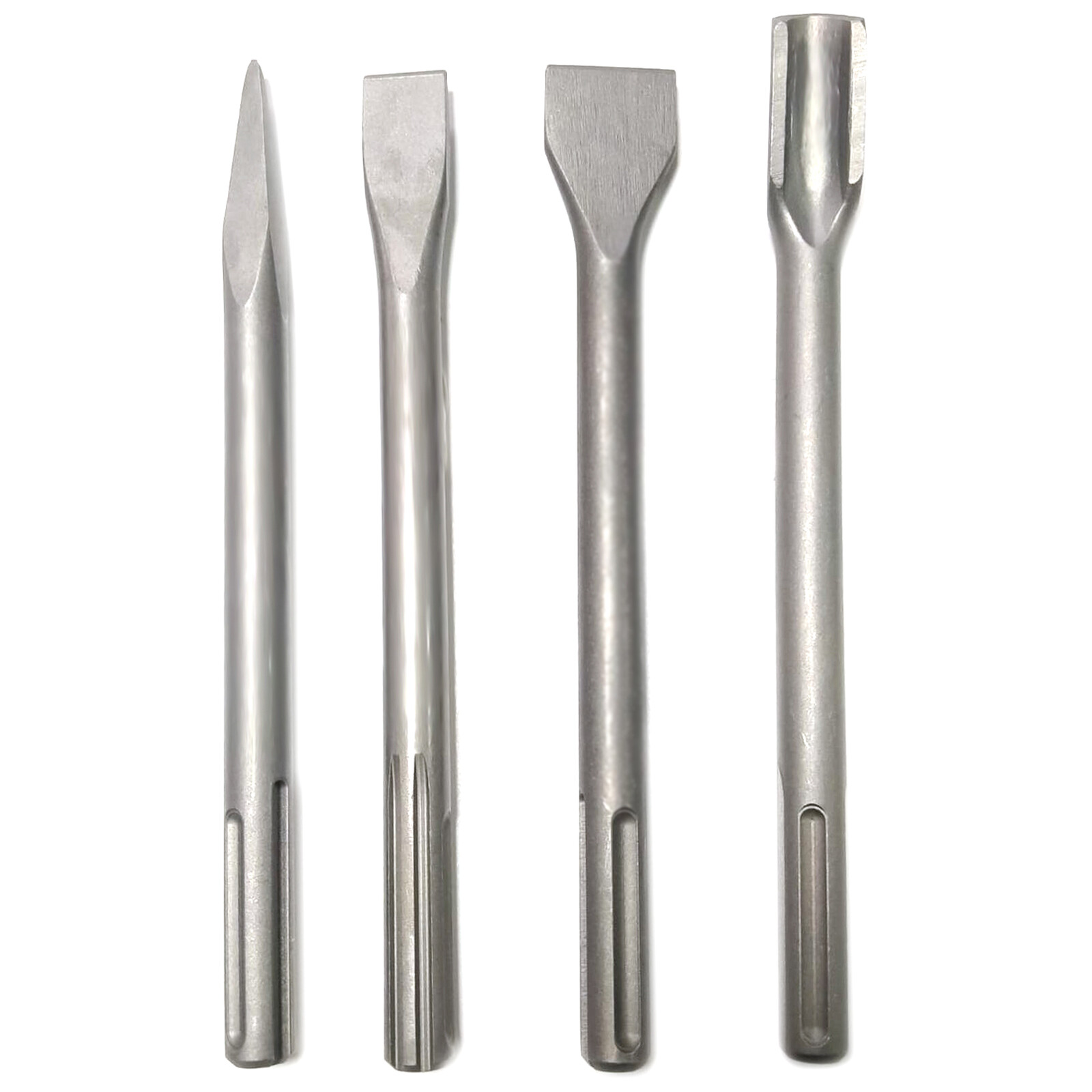 Dláta na betón SDS Max, sada 4 ks TA4056