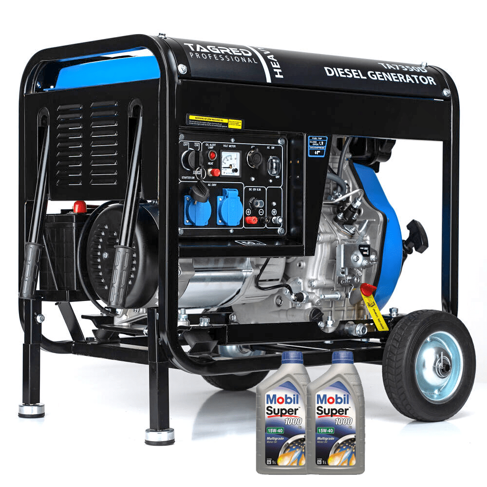 Generátor Diesel 7350W 10KM AVR ATS TA7350D