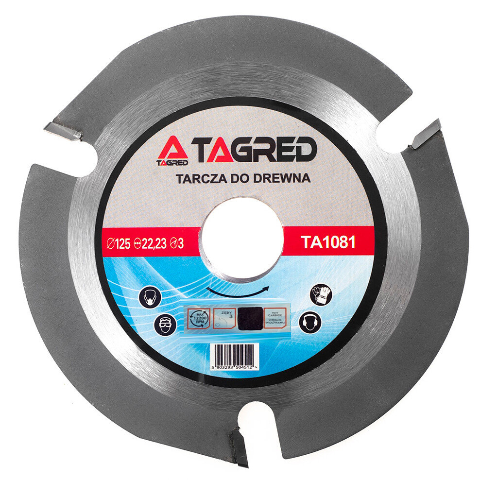 Kotúč na rezanie dreva, preglejky GK, 3 zuby na píly, trojzubec TA1081