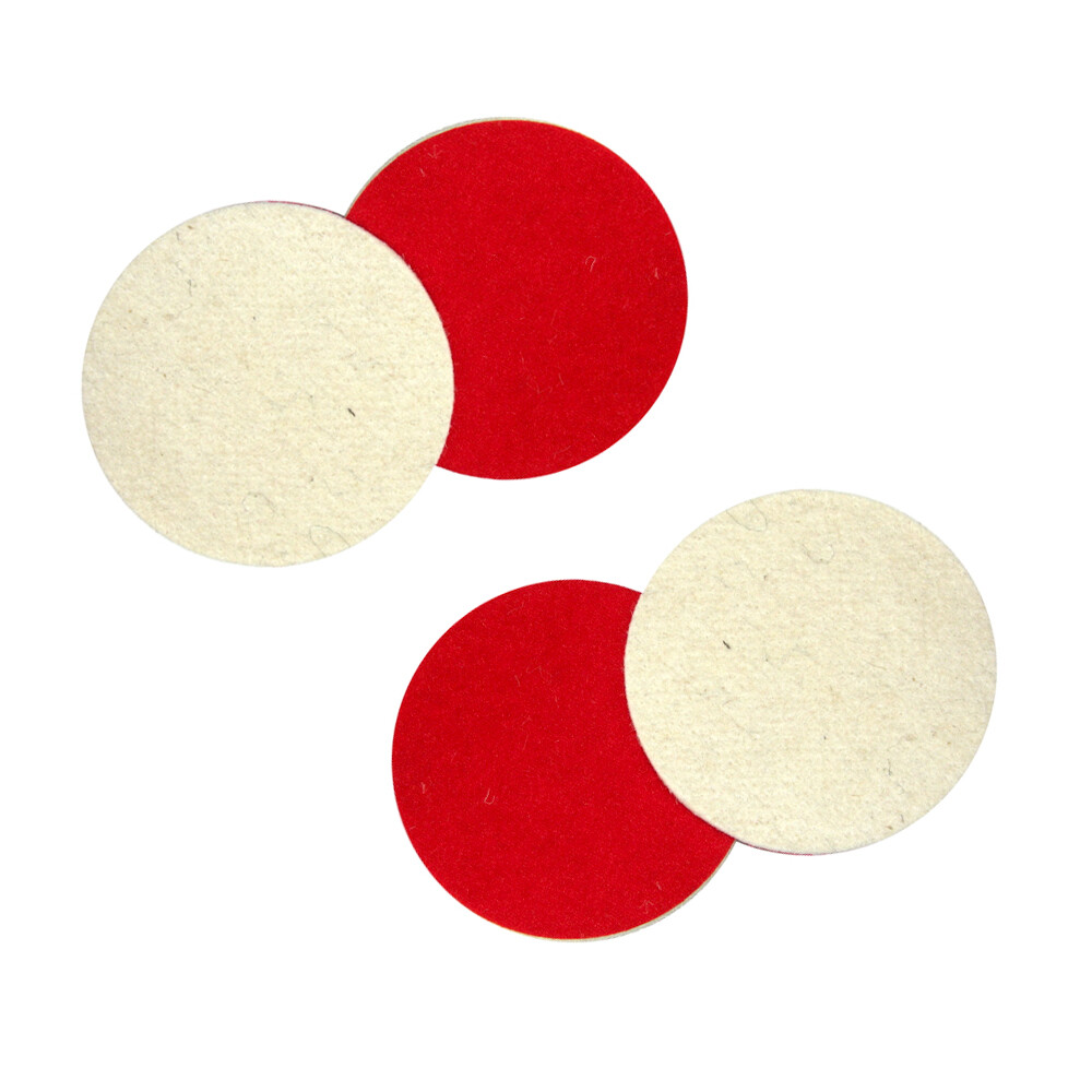 Leštiaca plsť na suchý zips, leštiaci kotúč, leštiaci disk 125x10 mm TA1091