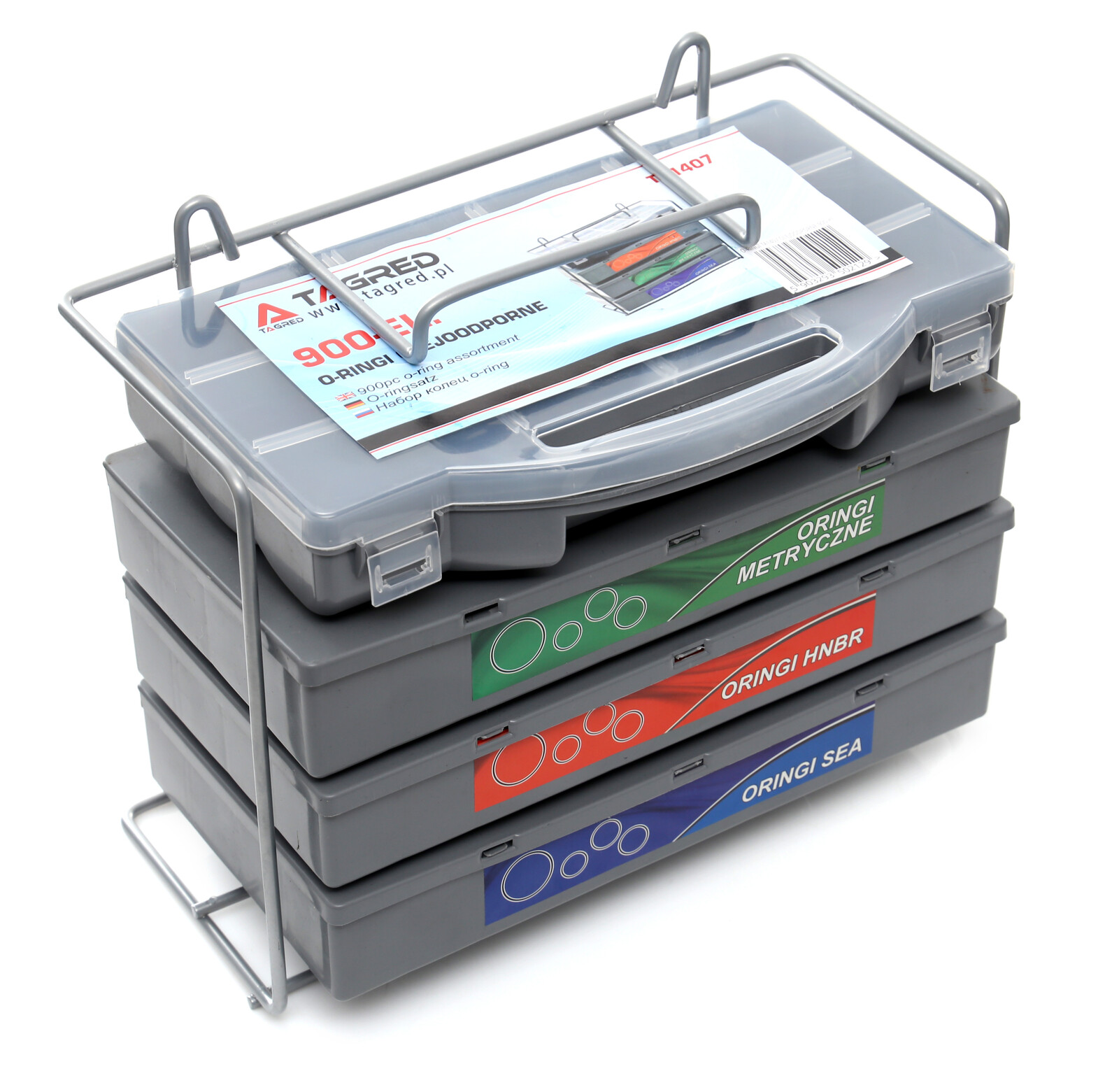 O-krúžky, HNBR, gumové tesnenia 900 ks triedič TA1407
