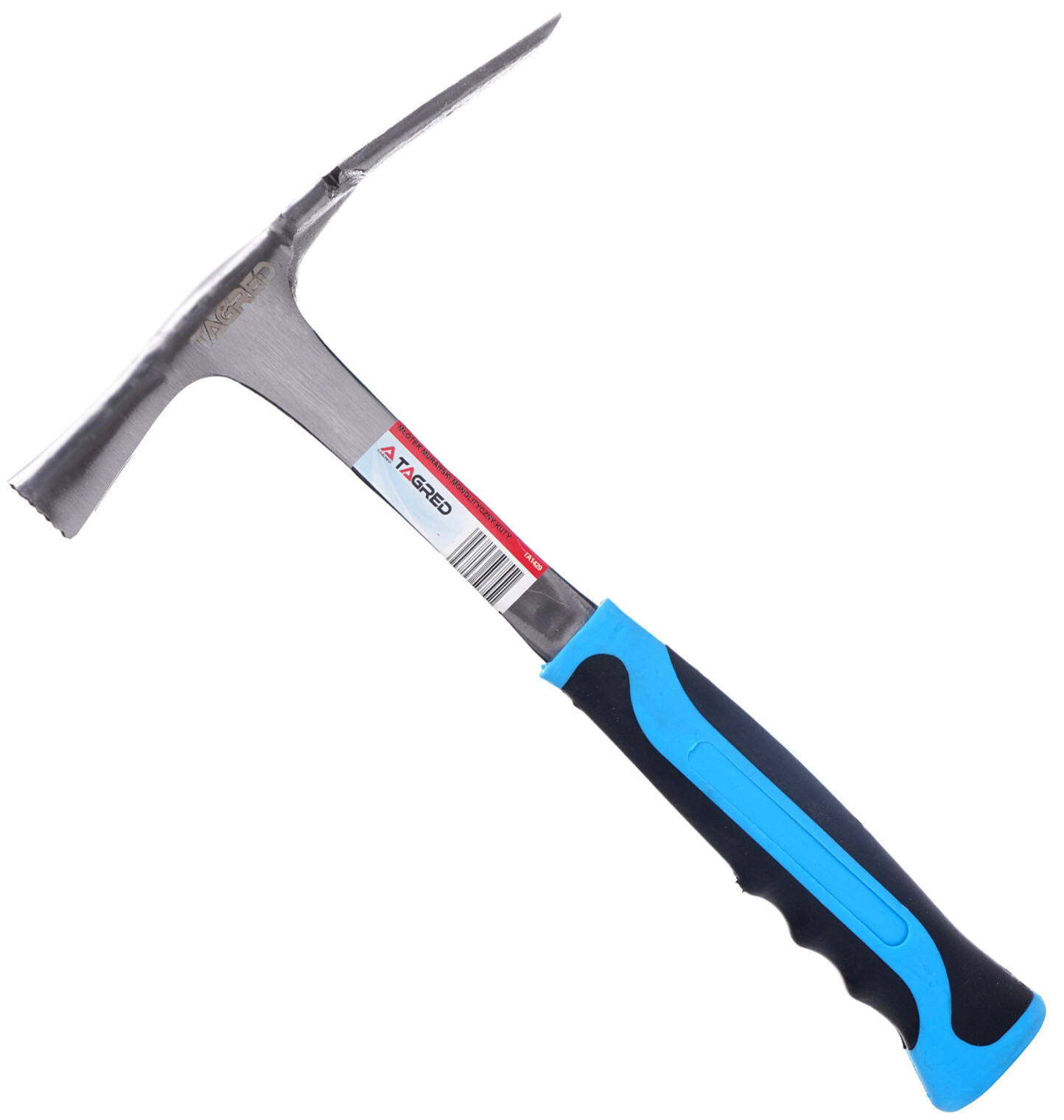 Murárske kladivo berlínske kované, masívne - monolitické 600 g TA1429