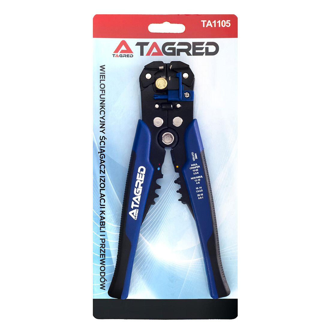 Odizolovač káblov a vodičov, lisovačka TA1105