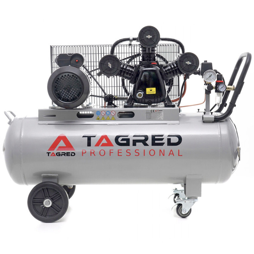 Olejový kompresor, kompresor 100L 3-piestový, separátor TA324 TA324.
