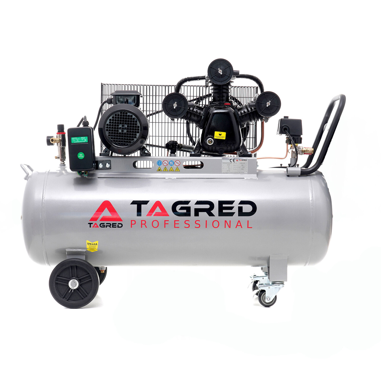 Olejový kompresor, kompresor 150L 400V 3 piesty, separátor TA307 TA307.