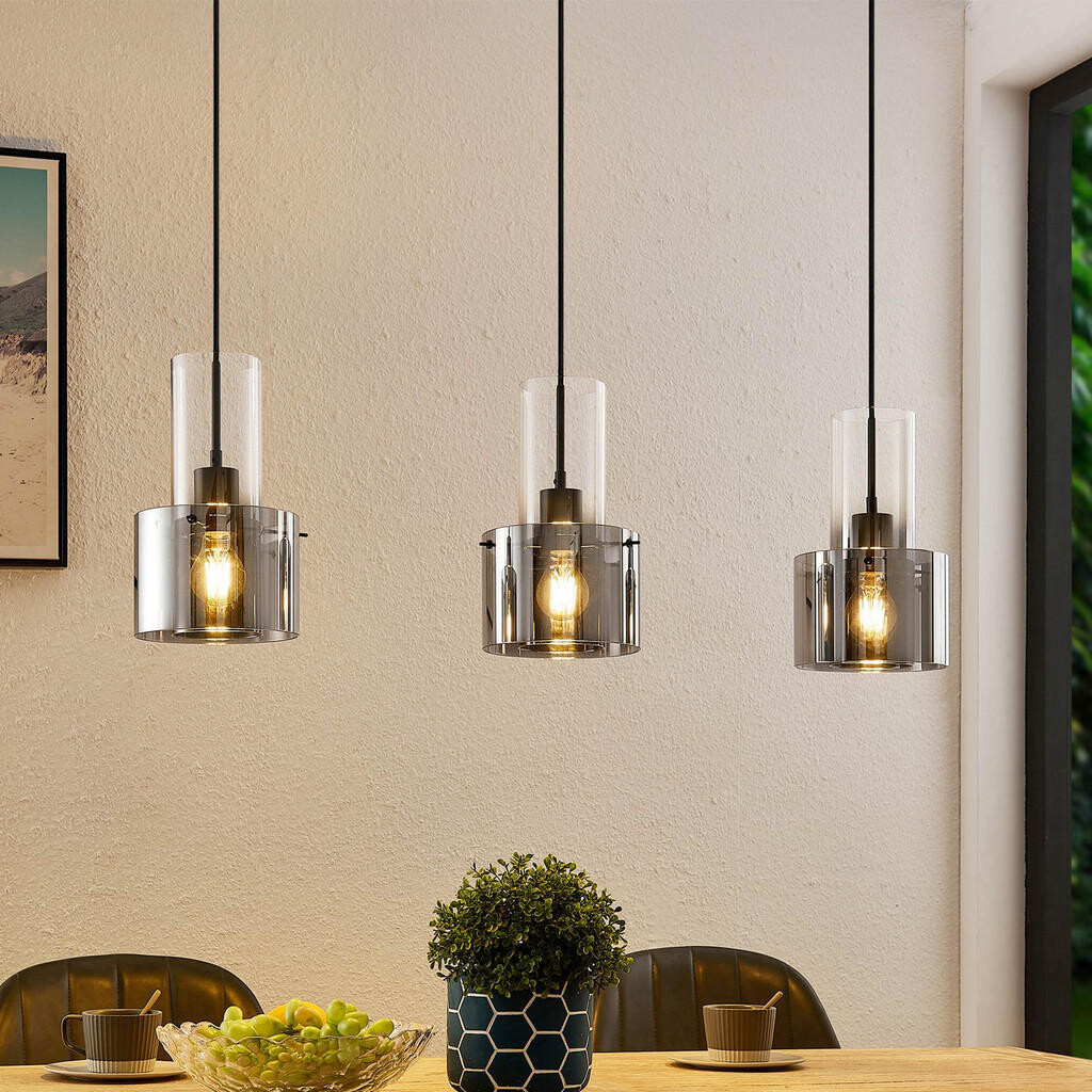 Dieter Knoll ZÁVESNÉ SVIETIDLO, E27/60 W, 97/18/150 cm