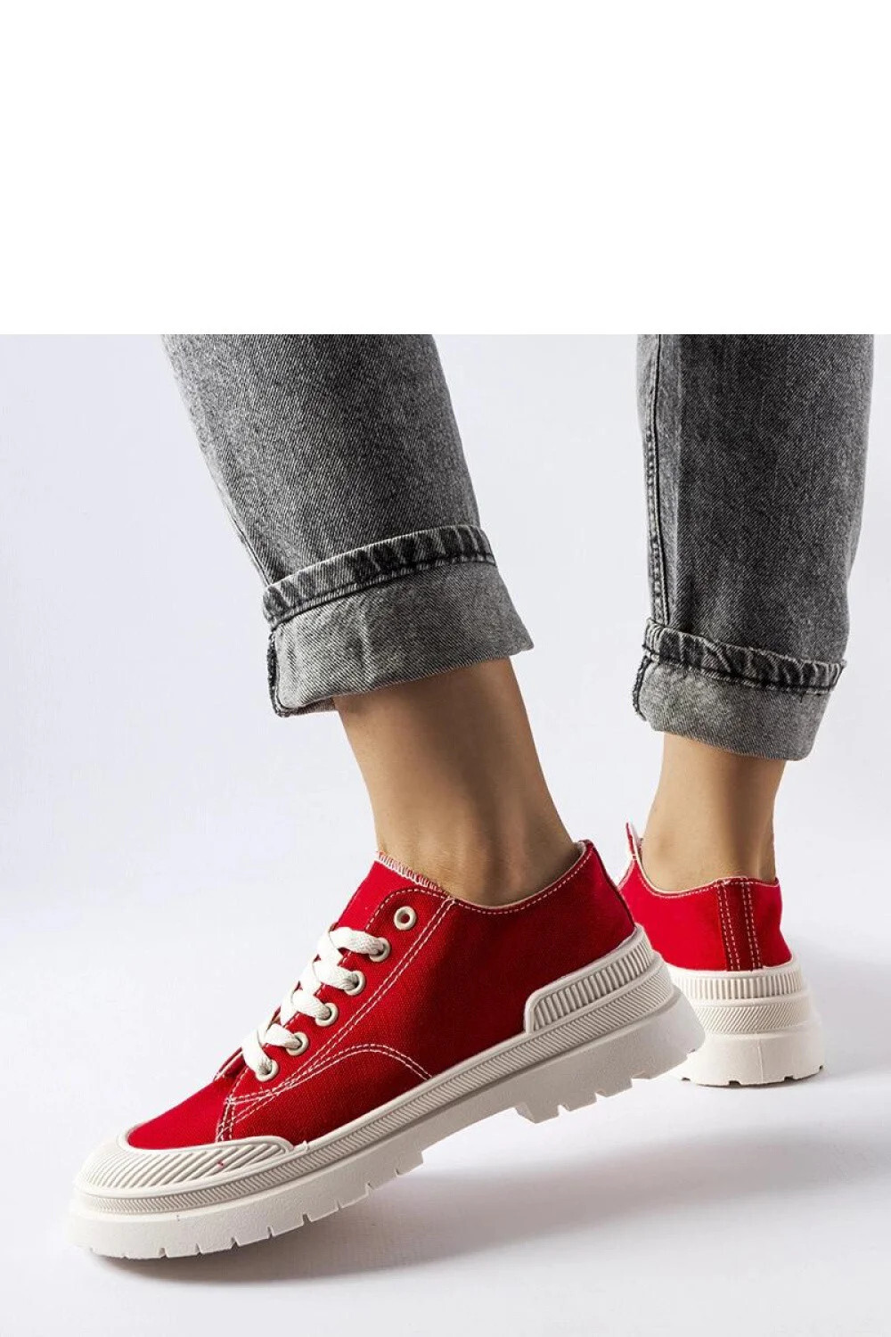 Dámske tenisky BL281P červené - Solea 38